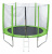 Батут AL-out244 2440 мм, зеленый, серый фото Батут AL-out244 2440 мм, зеленый, серый. Фото №1