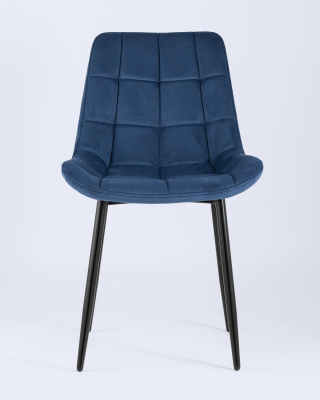 Стул Флекс велюр синий. Фото