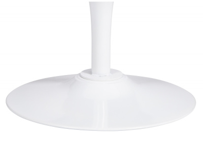 Стол стеклянный Tulip mini white. Фото