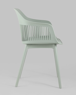 Стул Crocus с подушкой серо-зеленый фото Стул Crocus с подушкой серо-зеленый. Фото №4