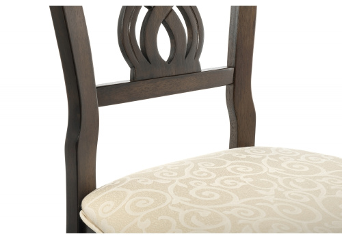 Стул деревянный Rosi cappuccino / brown. Фото №6