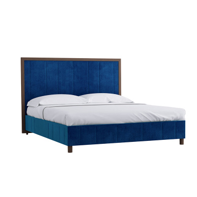 Кровать с ортопедическим основанием и ящиком 1.6 Модерн Лайт Звездная ночь. Фото